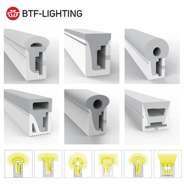 SK6812RGBW LED Neon Rope Tube WS2811 WS2812B WS2813 Flexible LED Strip Light Silica Gel Soft Lamp Tube 1m - 5m IP67 Waterproof