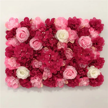 Artificial Flower Walls for Wedding Decoration BabyShow Decor Flowers Panel Christmas Home Backdrop Decor Flores Artificiales