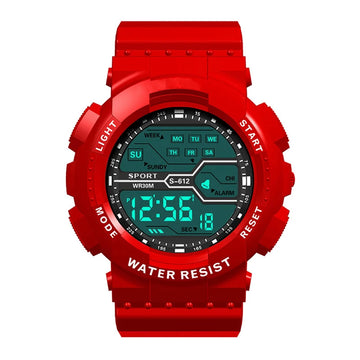 MAYZHISU Sports Watch for Men Multifunction Outdoor Electronic Watch Kids Student Military LED Digital Wristwatches Men's Clock