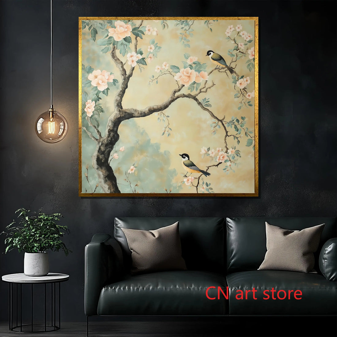 Vintage Traditional Chinese Style Bird Floral Nature Botanical Art Poster Canvas Painting Wall Prints Picture Room Home Decor