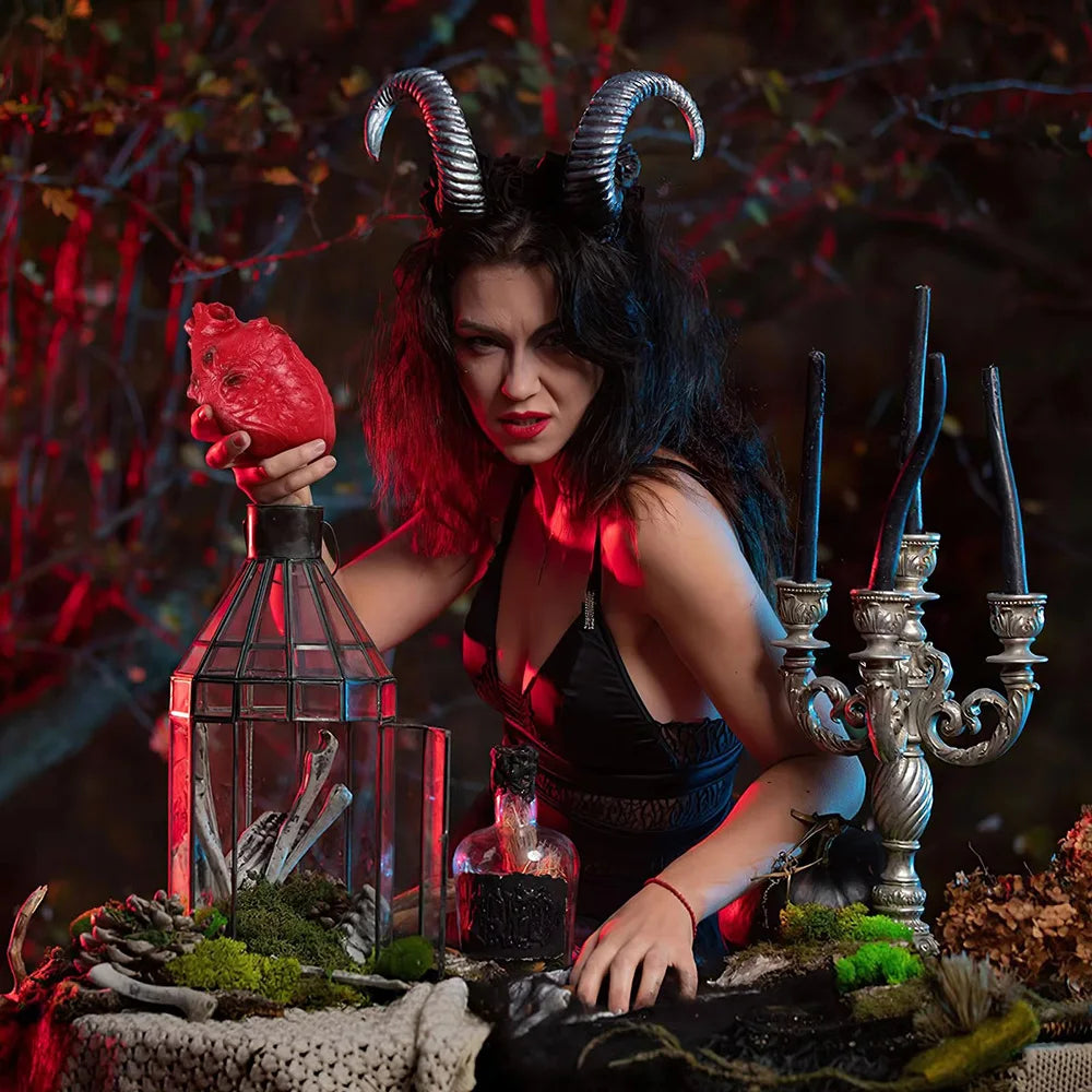 1PC Halloween Horrible Bloody Severed Horror Scary Human Heart Lifesize Scary Fake Rubber Gory Body Part Halloween Decorations