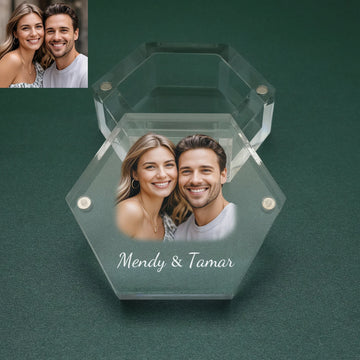 Personalized Wedding Ring Box, Custom Wedding Ceremony Ring Box, Engagement Ring box, Bridal Gift