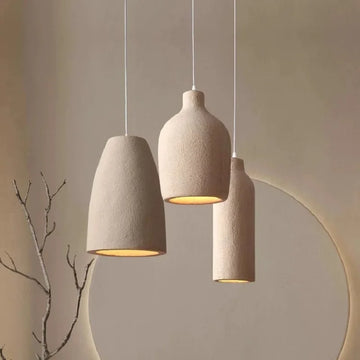 Wabi Sabi Ceiling Pendant Light Nordic LED Chandelier for Living Dining Room Bedroom New Model Designer Home Decor Hanghing Lamp