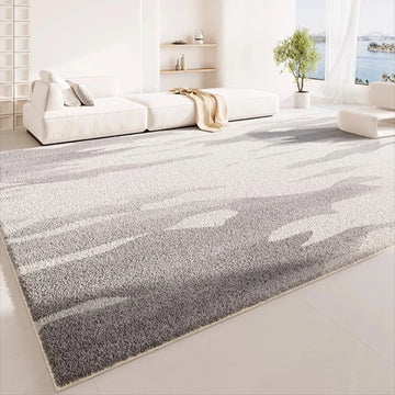 Modern Style Living Room Decoration Plush Carpet Fluffy Soft Rug Minimalist Rugs for Bedroom Thicken Anti-slip Lounge Floor Mat