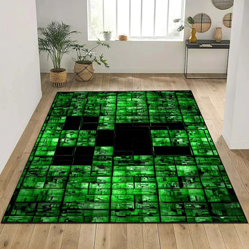 3D Game Mine Cartoon C-Crafts Carpet for Living Room Decor Bedroom Area Rug E-sports Room Nonslip Noise Reduction Floor Mat Gift