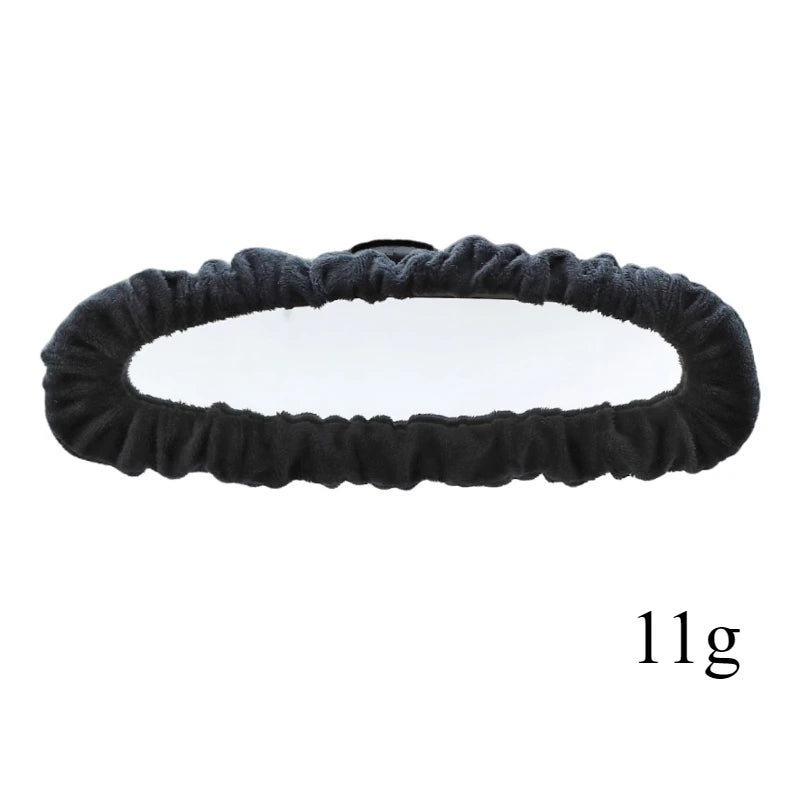 1pc car mirror protector, car interior decoration, protect the rearview mirror neat and clean, multiple colors are available