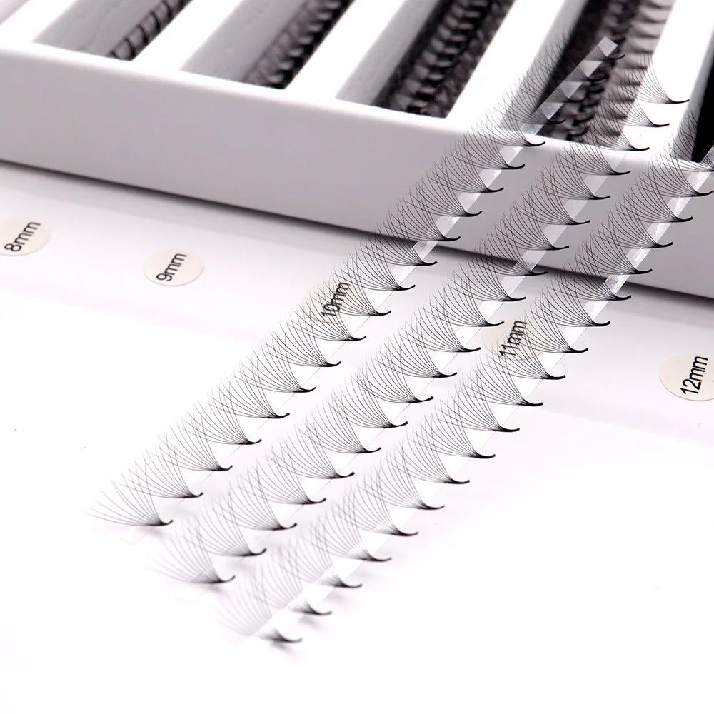 1000/2000 Fans Point Base  Narrow Stem Premade Fans Lashes 5D 6D 8D 10D 14D Faux Mink Russian Volume Eyelash Extension Supplies