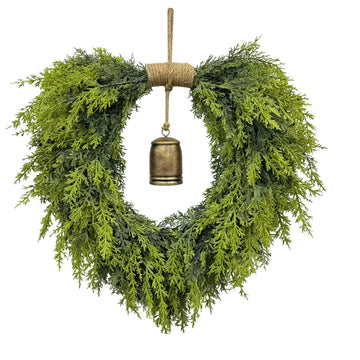 Christmas Decoration Artificial Christmas Wreath For Front Door Bell Garland Wreath Bohemian Pine Garland Door Hanging Window