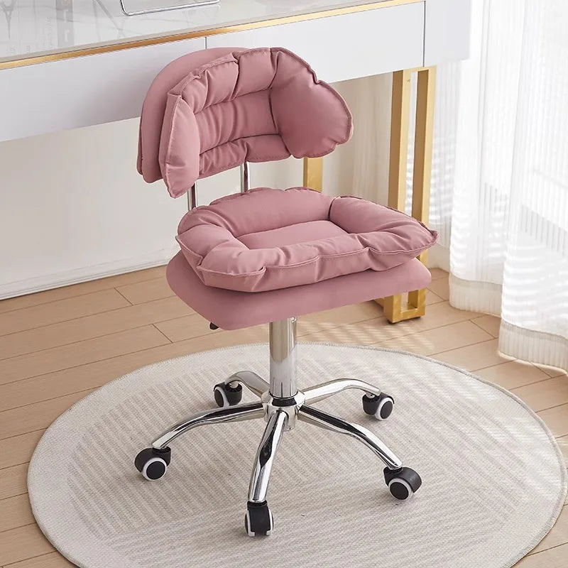 Modern Lifting Rotating Beauty Salon Chair Nail Technician Makeup Chair Home Computer Chairs Professional Beauty Salon Furniture