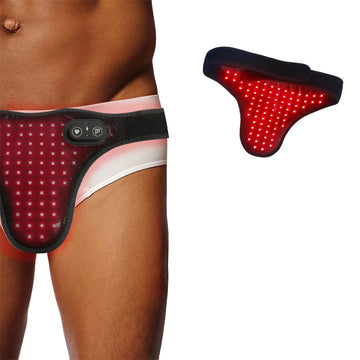 Led Red Light Therapy for Men Prostate Therapy Device 660nm&850nm Physical Infrared Therapy Wrap Belt for Pain Relief