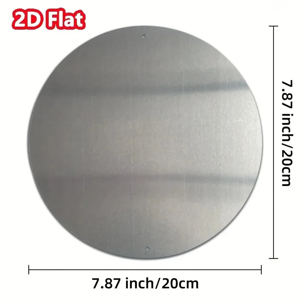 Vintage Buddha Meditation Metal Wall Art - Serene Monk & Waterfall Design, Yard Garden Decor Sign