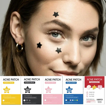 180/360pcs Heart Star Acne Patch Blackheads And Closed Comedones Improve Acne Skin Hydrocolloid Acne Beauty Tools Women Cosmetic