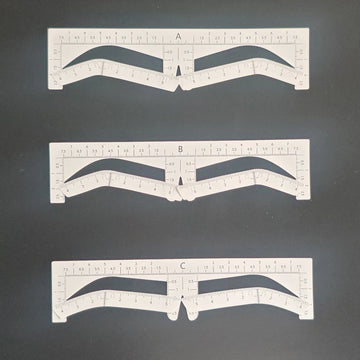 Disposable Airbrush Eyebrow Sticker Brow Mapping Guide Brow Shaping Stencil Brow Shape Tape PMU Microblading Accessory Supplies