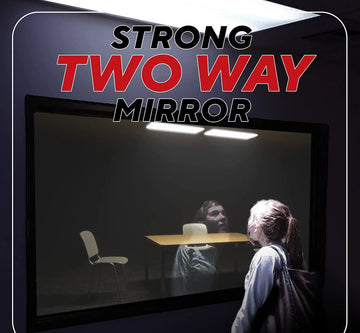 300x400x3MM Acrylic (PMMA) 2-Way/See-Thru Mirror for Infinity/Illusion/Smart/Surveillance Mirrors Plexiglass Sheet