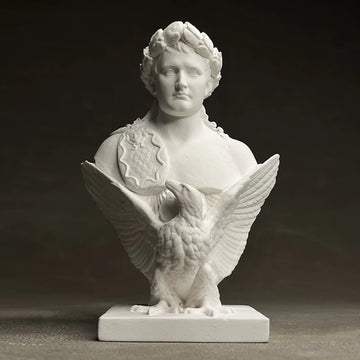 Modern Napoleon Bust Sculpture Model Bookshelf Wine Cabinet Decorative Art Figure Sculpture Crafts Interior Aesthetic Decoration