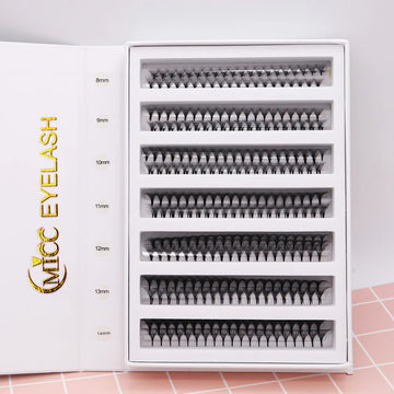1000/2000 Fans Point Base Narrow Stem Premade Fans Lashes 5D 6D 8D 10D 14D Faux Mink Russian Volume Eyelash Extension Supplies
