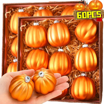 Wholesale Pumpkin Ball Hanging Pendant Halloween Hanging Ornaments DIY Thanksgiving Pumpkin Ball Christmas Tree Party Decoration
