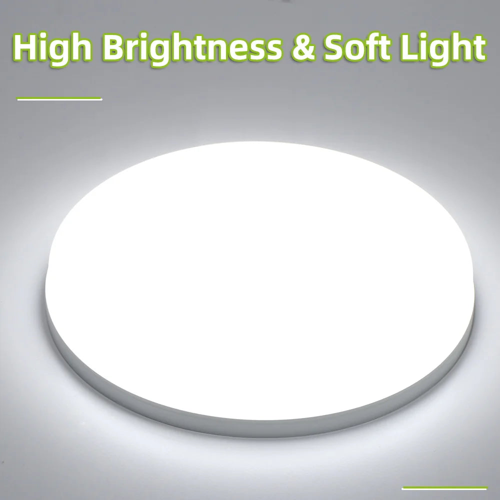 110v 220v Led Ceiling Lamp15/20 /30/50W Ceiling Light Panel Lamp for Living Room Bedroom Kitchen  Balcony Corridor  Lighting