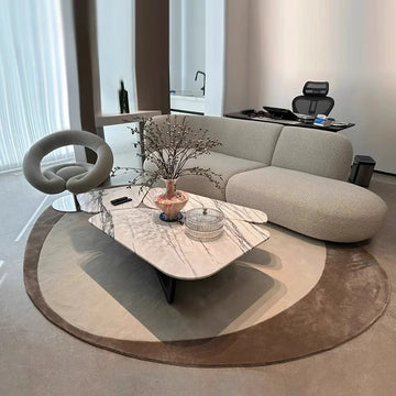Modern Style Living Room Decoration Carpet Fluffy Soft Lounge Floor Mat Thick Plush Study Rug Irregular Shapes Rugs for Bedroom