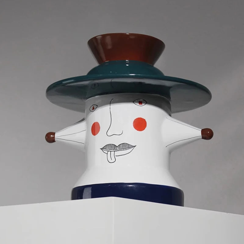 Nordic Flower Vase Modern Design Flower Bottle Garden Flowerpots Elegant Vases Table Decoration and Accessories Home Decoration