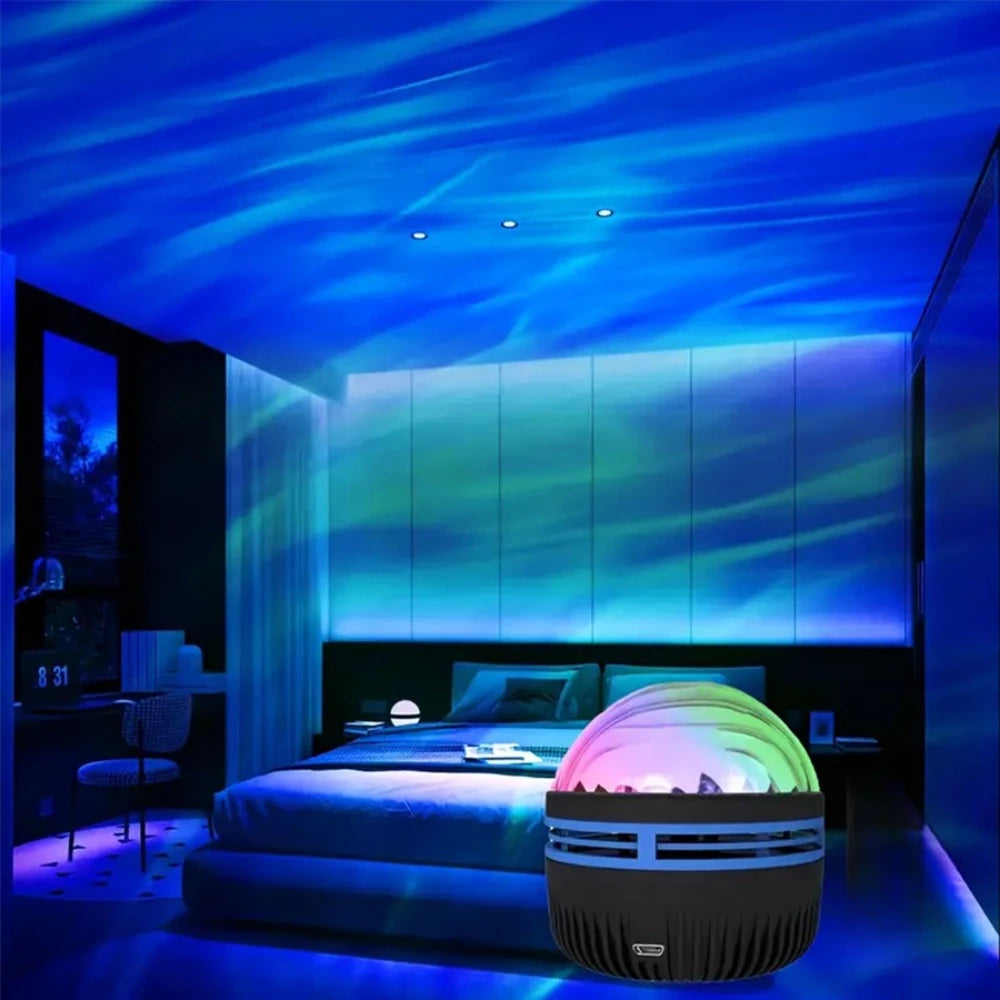 1 pcs LED Galaxy Projector Light Colorful Galaxy Sky Projector Bedroom Night Light Kids Room Decoration Christmas Party Home