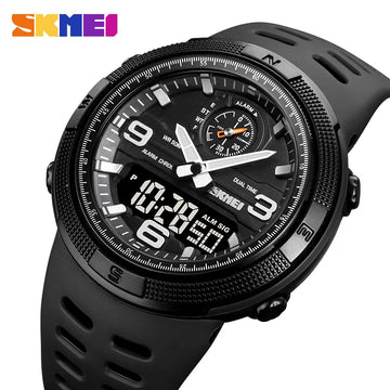 SKMEI 1655 Dual Display Multi functional Waterproof Student Exploration Watch Outdoor Sports Men's Electronic Watch