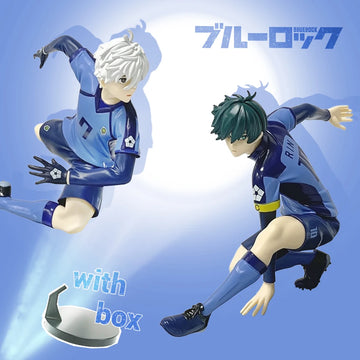 13CM Anime Figure BLUE LOCK Nagi Seishiro Rin Itoshi Action Figures Collection Model Figurine Doll Ornament Children Toy Gift