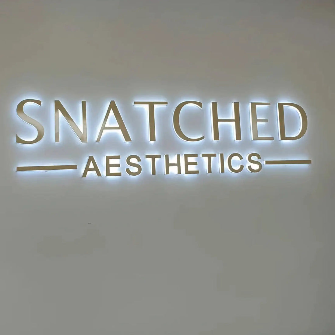 Backlit Lettering Signage Outdoor 3D Sign Illuminated Channel Letters for Wall Business Signs Led Lights for Outdoor Sign Letter