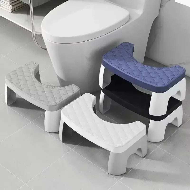 Adult Plastic Anti-slip Toilet Stool, Office Footrest, Elderly, Children, and Pregnant Women in The Bathroom Squat Toilet Stool