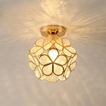 Nordic Modern LED Ceiling Lights Lamp Acrylic Petal Flats Loft Study Aisle Corridor Balcony Chandelier Indoor Lighting lustre