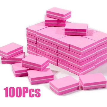 Professional Mini Nail Art buffer Sandpaper Manicure Care File Sanding Polishing Nails File Grinding Equipment Tool