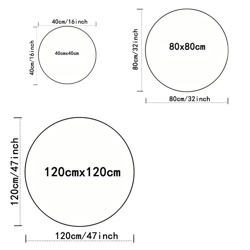 MINISO Disney Toy Story Print Round Rugs Kids Room Floor Mats Non-Slip Living Room Rugs Washable Carpet for Home Decor Mat