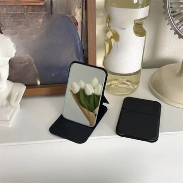 1PC mini folding makeup mirror square portable travel makeup mirror must-have gift for women's makeup and makeup