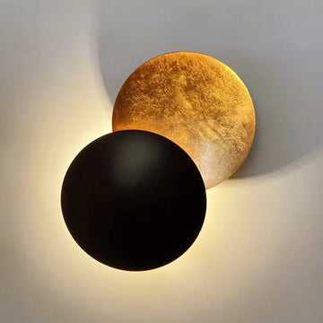Modern LED Wall Lamp for Bathroom Mirror Bedside Bedroom Corridor Rotatable Black Gold Texture Designer Wall Sconce