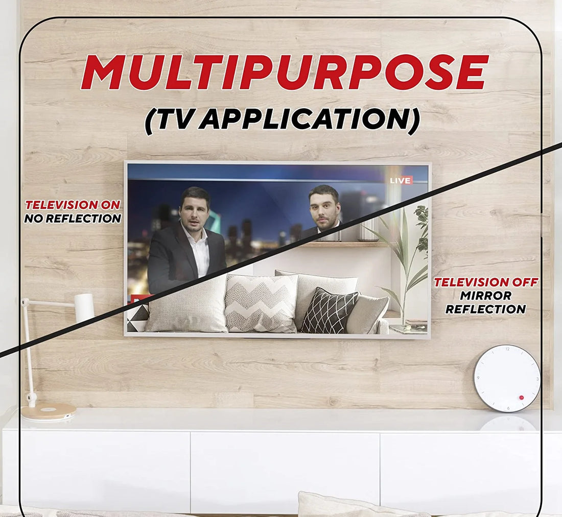 300x400x3MM Acrylic (PMMA) 2-Way/See-Thru Mirror for Infinity/Illusion/Smart/Surveillance Mirrors Plexiglass Sheet