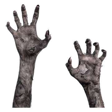 Creative Zombie Hand Halloween Wall Stickers Scary Glass Window Living Room Bedroom Wall Stickers