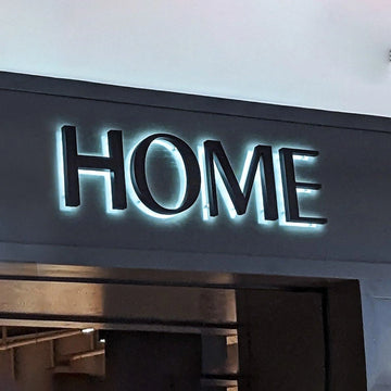 Outdoor Led Shop Front Logo Sign Designs Custom Led Business Outdoor Signs Illuminated Shop Wall Signs