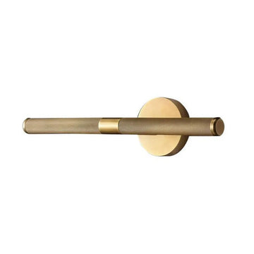 Postmodern Copper Mirror Headlight Bedroom Cabinet Dressing Table Bathroom Vanity Porch Painting Light Luxury Wall Lamp