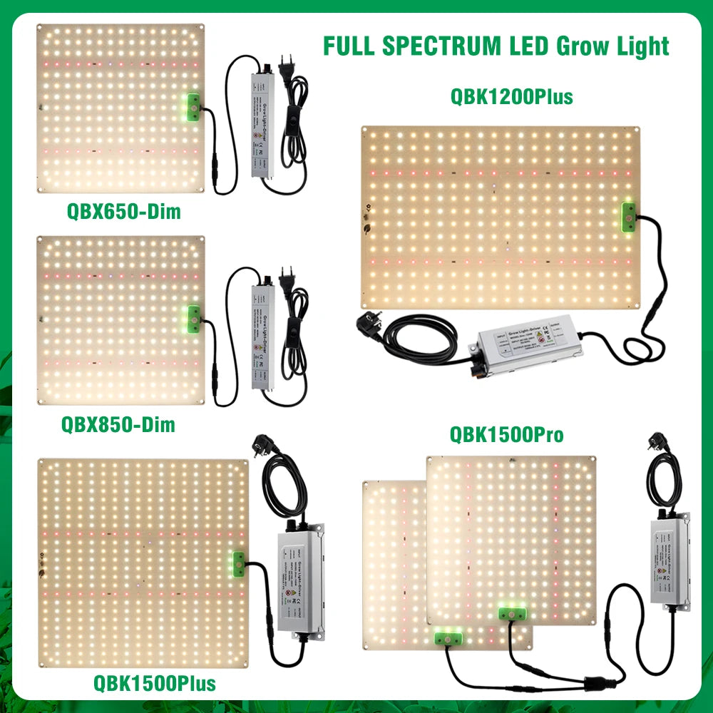 Full Spectrum LED Grow Light LM281B Diode LED Sunlike Quantum Grow Lamp For Greenhouse Hydroponic Plant Growth Lighting