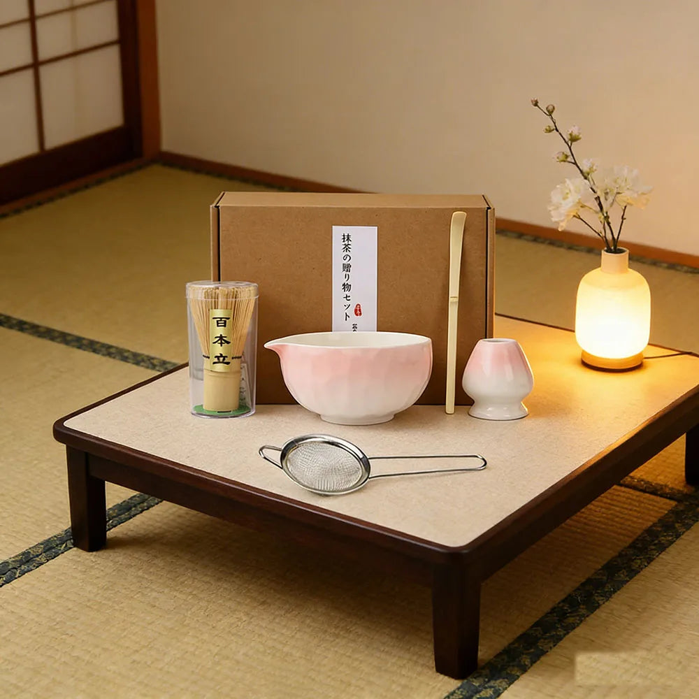 2/4/5PCS/Set Japanese-style Matcha Bowl , Spoon, Tea Whisk, Perfect Gift For Ceremony, Traditional Decoration