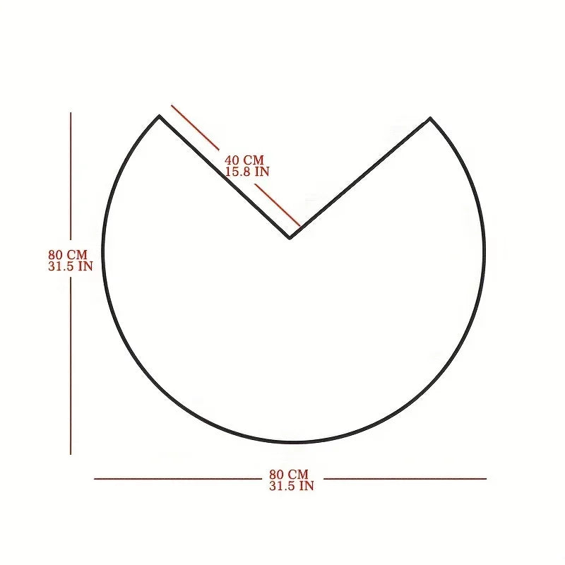 New Flannel Circular Corner Bath Mat Non-Slip Soft Thicked Floor Mat for Bathroom Absorbent Non-slip Door Mat Home Decoration