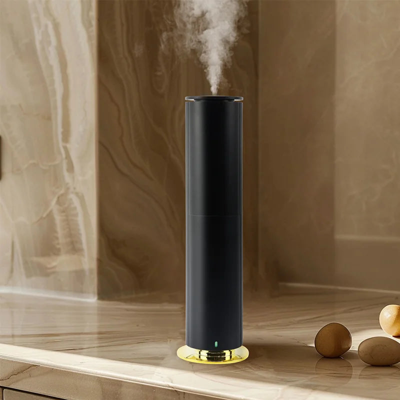 120ml Waterless Aromatherapy Diffuser with Bluetooth & Remote Control, Covers 1500 Sq.Ft., Ideal for Large Rooms, Offices, Spas
