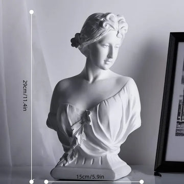 Resin Venus Greek Goddess Statue Elegant Classic Mythological Inspiration Home Decor Ornament Suitable for Living Room