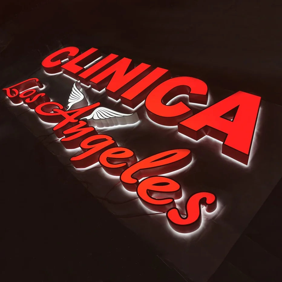 Custom 3d Led Business Signs Outdoor Advertising 3d Led Letter Signs Design for Business Store Front Sign Boards for Shops