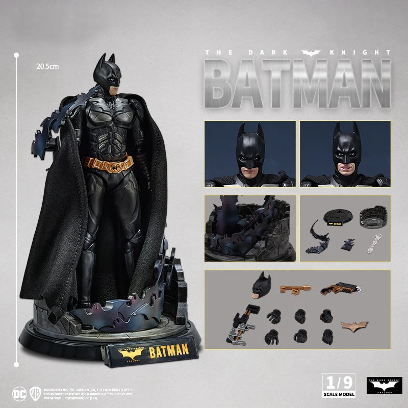 Fondjoy Genuine Model DC Batman Deluxe Edition Package 1/9 Scale Action Figure Action Model Collectible Toys In Stock Boys Gifts
