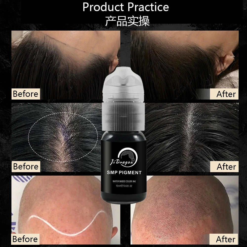15ml SMP Tattoo Pigment ink Set Color Permanent Makeup Microblading Supplies Professional Scalp Liquid Shading Micropigmentation