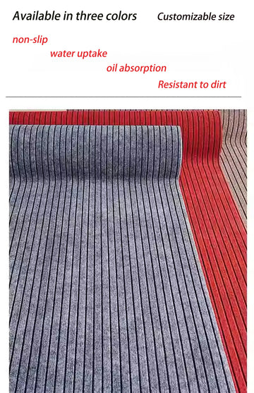 Anti slip kitchen mat, washable carpet, full coverage, DIY oil absorption, kitchen, long corridor, runway, entrance, bathroom