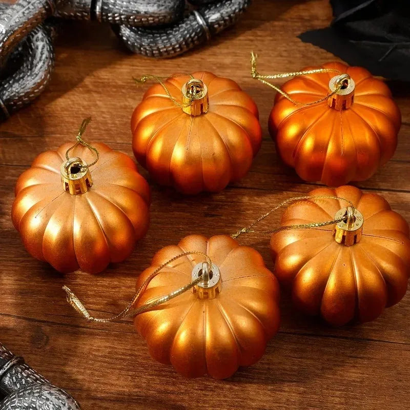 Wholesale Pumpkin Ball Hanging Pendant Halloween Hanging Ornaments DIY Thanksgiving Pumpkin Ball Christmas Tree Party Decoration