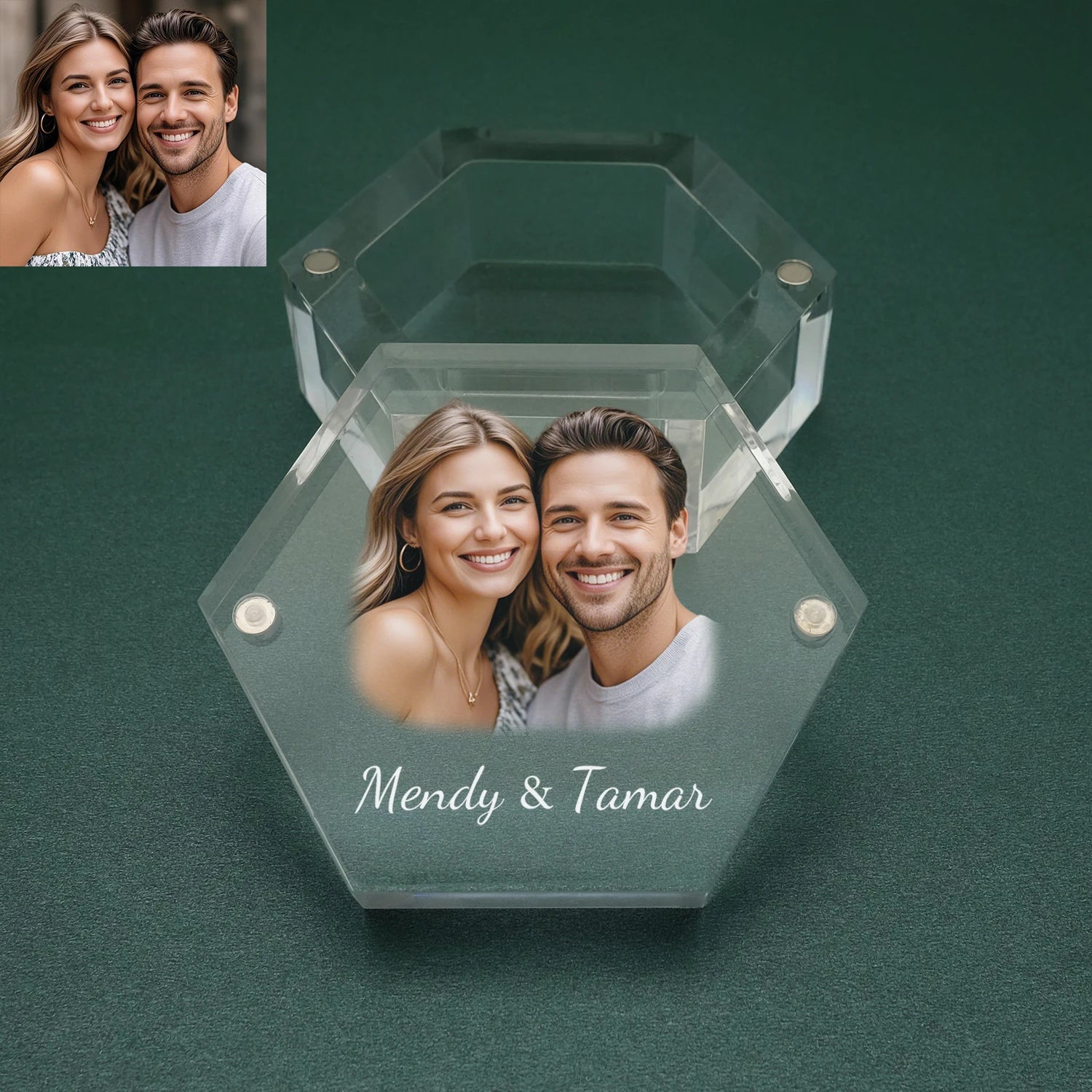 Personalized Wedding Ring Box, Custom Wedding Ceremony Ring Box, Engagement Ring box, Bridal Gift