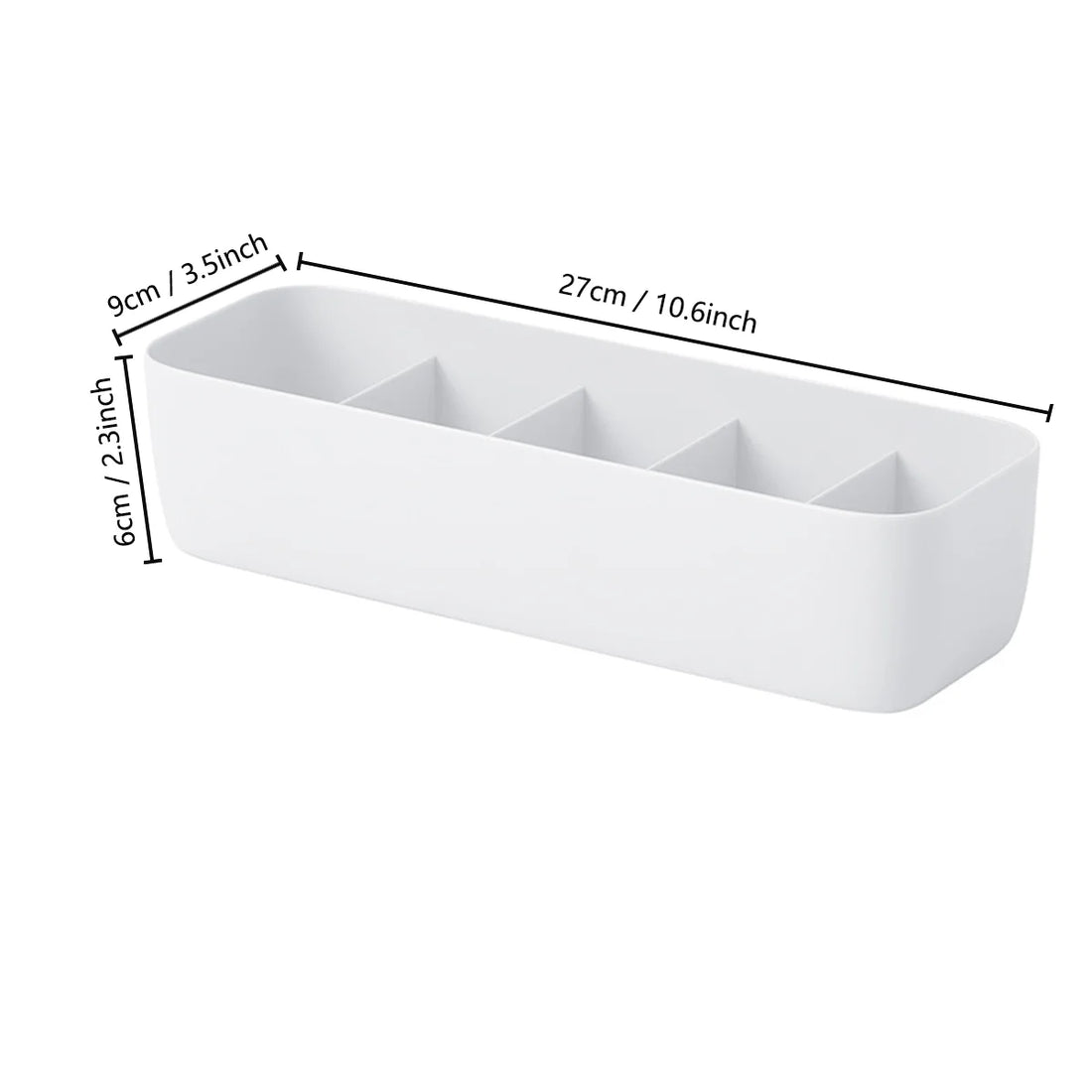 Multifunctional underwear storage box household wardrobe underwear compartment drawer storage plastic storage box